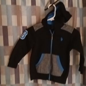 FINAL PRICE Boys US Polo Assoc hooded sweatshirt/jacket